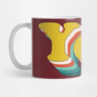 Yo! (Retro Pop Art Text) Mug